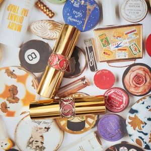 2 x YSL volupte shine lipstics(pink and nude)💄💄